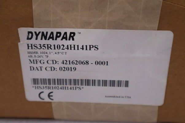 Dynapar hs35r1024h141ps heavy duty hollowshaft encoder series hs35r new #g143 - Image 2