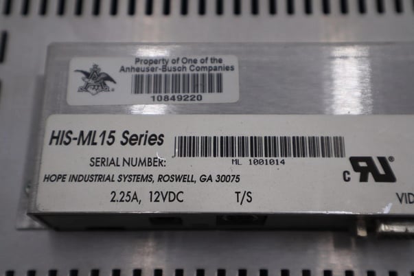 Hope HIS-ML15 Series Touch Screen Industrial Interface Display Unit #H714 - Image 2