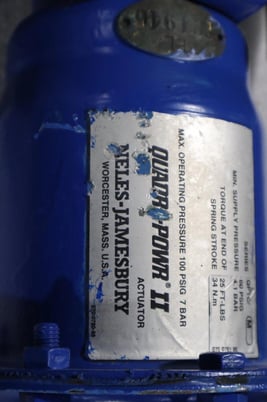 1" Jamesbury Stainless Ball Valve QUADRA-POWR II STOCK S-619 - Image 2