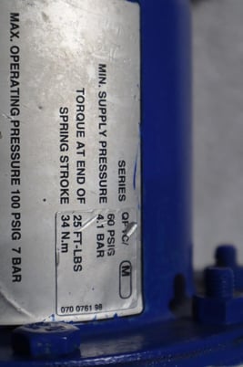 1" Jamesbury Stainless Ball Valve QUADRA-POWR II STOCK S-619 - Image 3