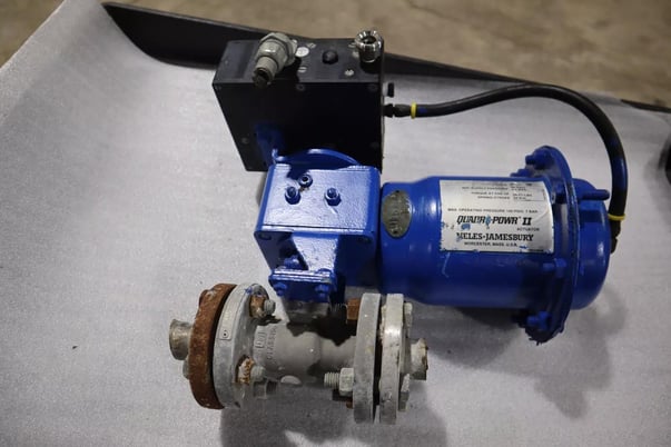 1" Jamesbury Stainless Ball Valve QUADRA-POWR II STOCK S-619 - Image 4