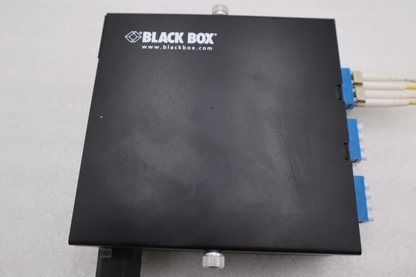 Black Box JPM398A JPM39 Series DIN Rail Mini Fiber Enclosure STOCK K-1118-A - Image 1