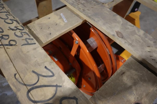 New gleason reel mmd241001 heavy duty electric cable reels stock s-652 - Image 2