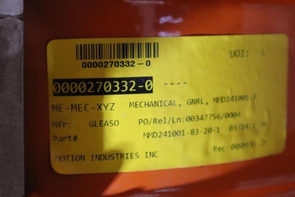 New gleason reel mmd241001 heavy duty electric cable reels stock s-652 - Image 4