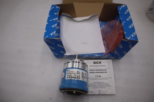New sick atm60-p4h13x13 absolute rotary encoder stock g390a - Image 1