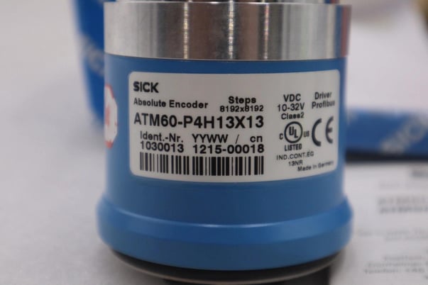 New sick atm60-p4h13x13 absolute rotary encoder stock g390a - Image 2