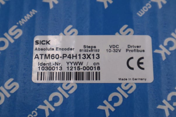 New sick atm60-p4h13x13 absolute rotary encoder stock g390a - Image 3