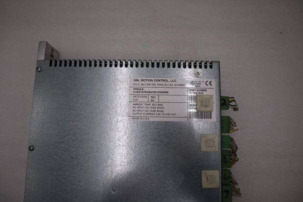 G & L MOTION CONTROL M.1302.7612 5-Axis Integrated Stepper 32Vac STOCK 5136A - Image 4
