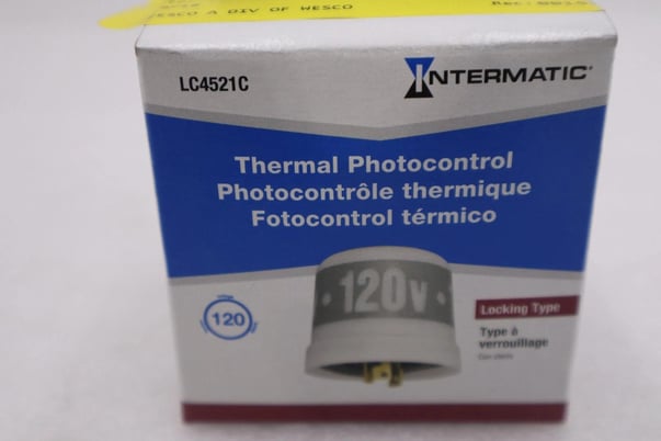 LOT OF 2 - Intermatic LC4521C Locking Type Photo Control Sensor STOCK G840A - Image 1