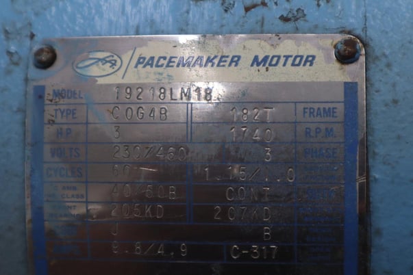Pacemaker 19218lm18 motor stock #m-42 - Image 3