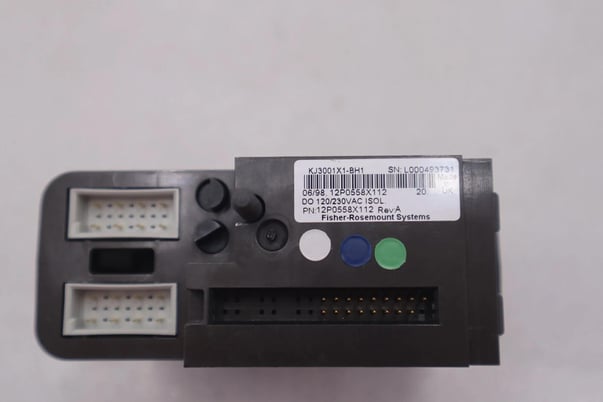 New open box deltav kj3001x1-bh1 120/230vac nsnp stock 3277 - Image 2