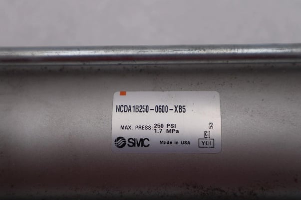 Smc ncda1b250-0600-xb5 cylinder #2696-a - Image 2