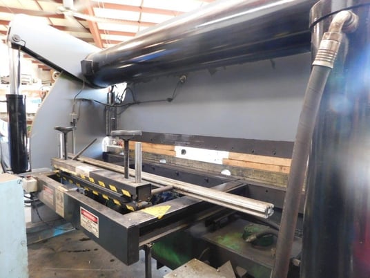 320 Ton, Accurpress #732012, Automec 2-Axis Control, 12' overall, 1987 - Image 2