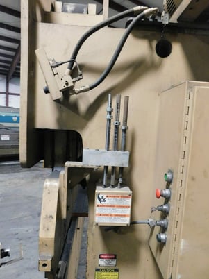 150 Ton, Standard #AB150-10, press brake, 10' overall, die holder included, 2001 - Image 6