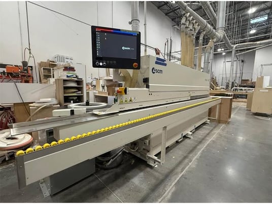 SCM #Olimpic-K560, edgebander w/ pre-mill & corner rounding, SmartTouch PLC Control, 2020 - Image 3