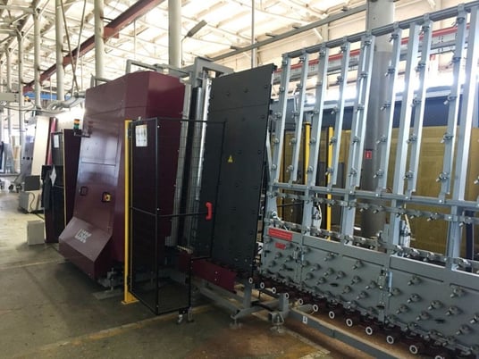 Lisec, double glazing line & cutting line, 2017 - Image 1