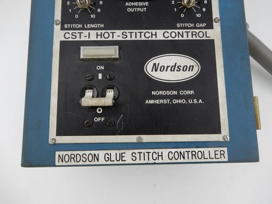 NORDSON GLUE STITCH CONTROLLER CST-1 115 VAC STOCK 568 - Image 3