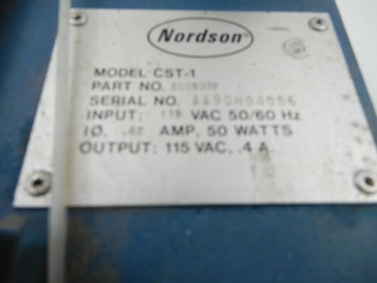 NORDSON GLUE STITCH CONTROLLER CST-1 115 VAC STOCK 568 - Image 5