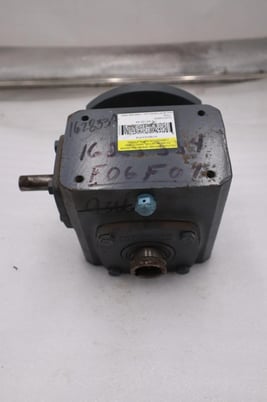 BOSTON GEAR H718-5-H-P16 Right Angle Hollow Shaft Worm Gear Speed Reducer #H981 - Image 1