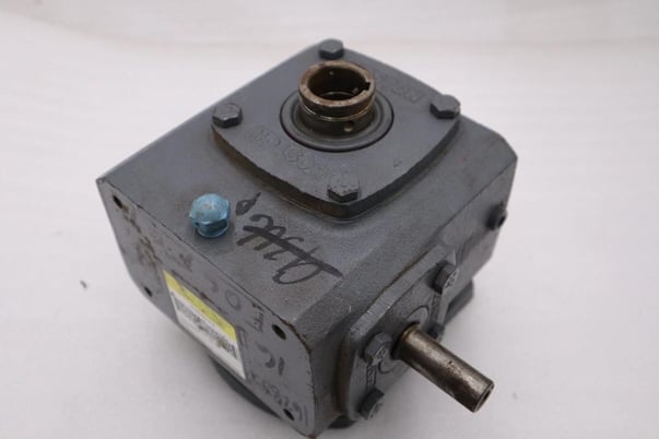 BOSTON GEAR H718-5-H-P16 Right Angle Hollow Shaft Worm Gear Speed Reducer #H981 - Image 5