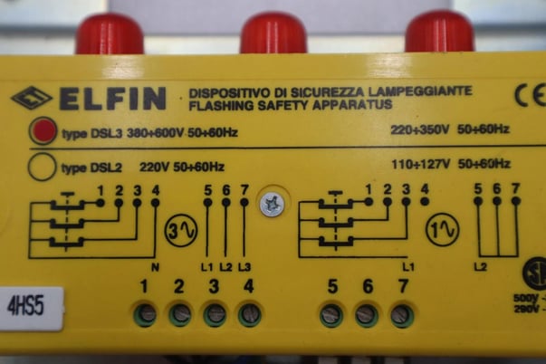 Elfin DSL-3 and Elfin 050-FC3C / 030FA Safety Relay Apparatus STOCK 4477 - Image 4