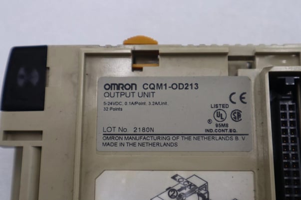 OMRON OUTPUT UNIT 5-24VDC CQM1-0D213 STOCK L-507-C - Image 2