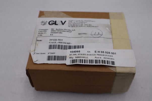 NEW Wika 4" NACE Sour Gas Service Gauge Range 0-100 PSI 0-680 kPa STOCK G642A - Image 3