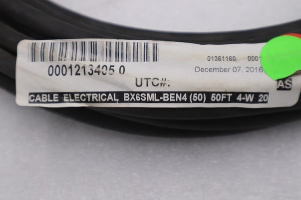 New strainsert 50 feet cable electrical bx6sml-ben4 4-w stock g713 - Image 2