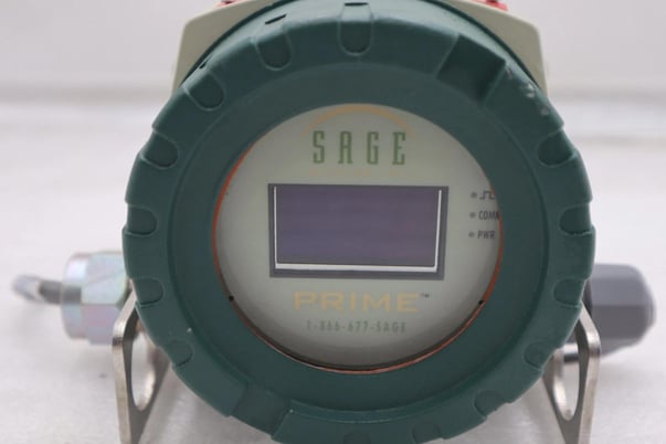 Sage prime srp-300-dc24-air insertion natural gas flow meter stock 4880 - Image 1