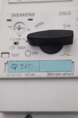 Siemens 3RV1031-4FA10 Motor Protection Circuit Breaker 28~40A STOCK K-3823 - Image 2
