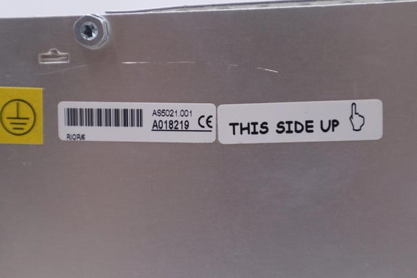 Robox AS5021.001 RACK UNIT / DOUBLE-42 TE / RIOR/6 5 SINGLE-SLOT BOARD STK 1276 - Image 1