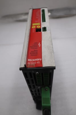 Beckhoff #AX2003-AS S60301-520 Digital Compact Servo Drive Amplifier STK K-415-D - Image 1
