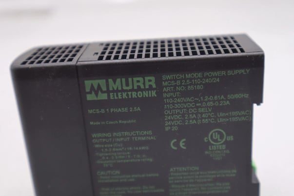 Murr elektronik mcs-b-2.5-110-240/24 / mcsb2511024024 new stock k-1646 - Image 3