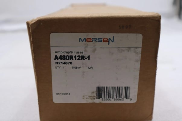 Mersen a480r12r-1he / a480r12r1he amp-trap fuse stock l-29 - Image 1