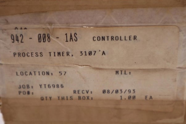 Santa clara Process Timer Controller 3107 A 942-008-1AS 583-057-1A #2776 - Image 6