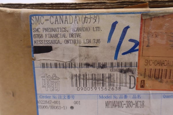 Smc my1mw40g-380-xc18 new unit in box stock s-335 - Image 2