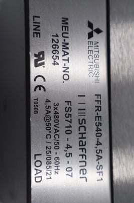 Fr-e540-0.75k-ec, mitsubishi inverter stock 5021 - Image 6