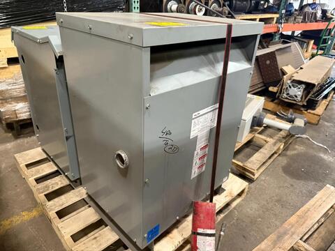 Federal Pacific T48LH42-45 Dry Type Transformer 45 kVa 480V to 480Y/277V #HP-107 - Image 1