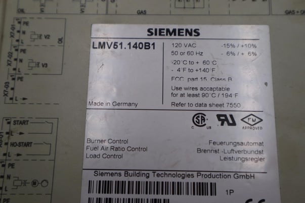 Siemens LMV51.140B1 Burner Control Fuel Air Ratio Load Landis Staefa STOCK 5302 - Image 2