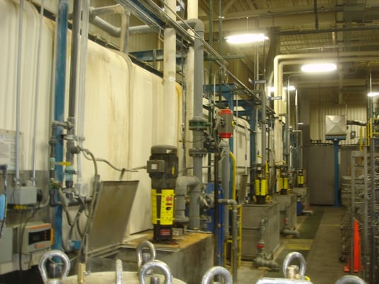 6-Stage Powder Coating System, Koch /Nordson, 30" width x 36" H Opening, 12 FPM - Image 2