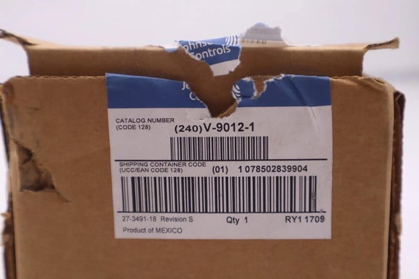 NEW Johnson Controls V-9012-1 Solenoid Relay STOCK K-1860 - Image 1