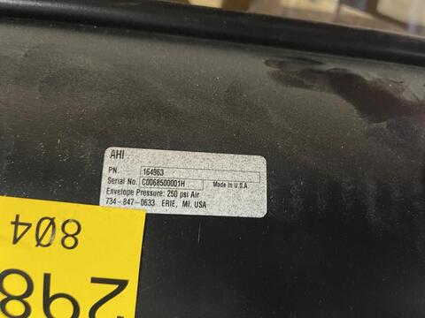 Automatic handling pneumatic cylinder ahi-164963 250 psi stock 3525 - Image 2