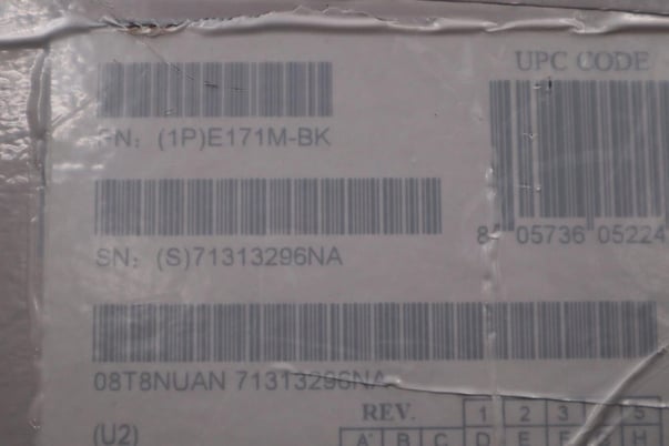 New nec e171mbk multisync e171m-bk 17 led backlit lcd monitor 1280 x 1024 #g116 - Image 4