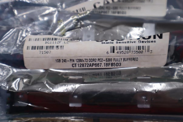 CRUCIAL ct12872ap667 FULLY BUFFERED STOCK #K-1876 - Image 4