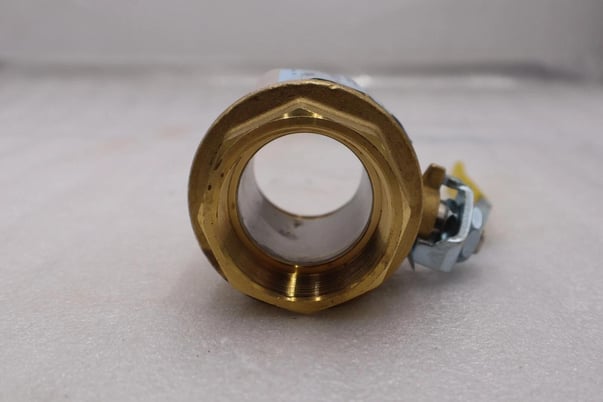 Dixon FBV200, 2" FNPT x 2" FNPT Full Port Brass Ball Valve, 600 WOG NEW #1218-A - Image 3
