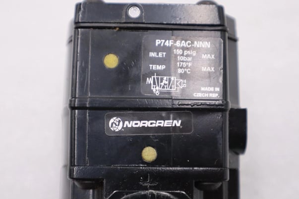 Norgren p74f-6ac-nnn / p74f6acnnn - new n0 box - stock h1504 - Image 3