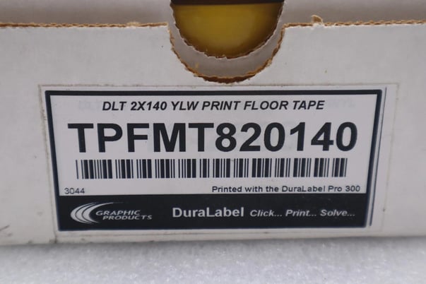 Graphic products tpfmt820140 dura label print floor tape #2495 - Image 3