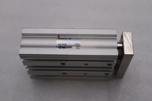 SMC MGPM12-50 Guided Pneumatic Cylinder NEW OPEN BOX STOCK L-187-C - Image 2