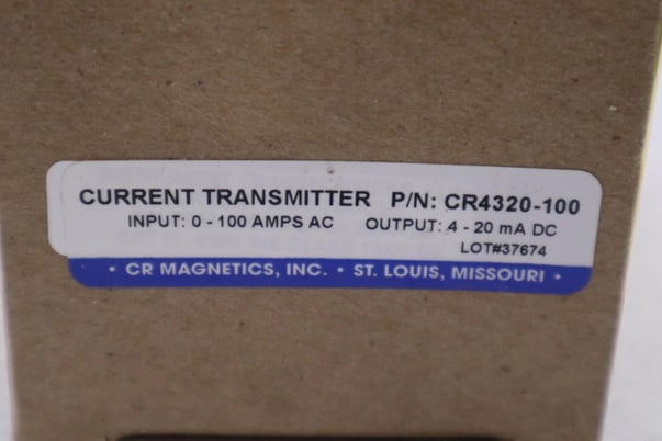 CR MAGNETICS CR4320-100 Current Transmitter NEW WITH BOX STOCK G651 - Image 3