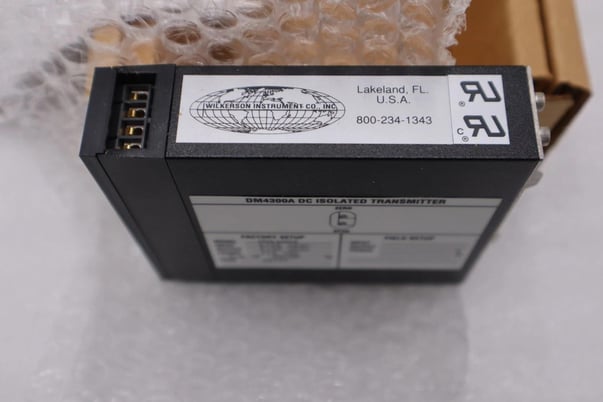 New In Box Wilkerson Instrument DM4300A DC Isolated Transmitter STOCK H714A - Image 3